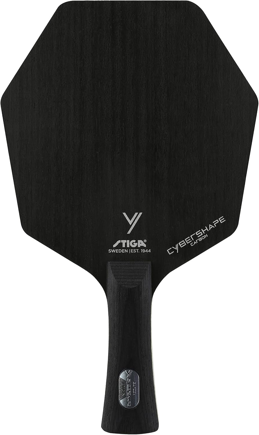 Cybershape Carbon Table Tennis Blade | Ping Pong Paddle - Unique Design for Larger Hitting Area & Increased Control - Competition Approved