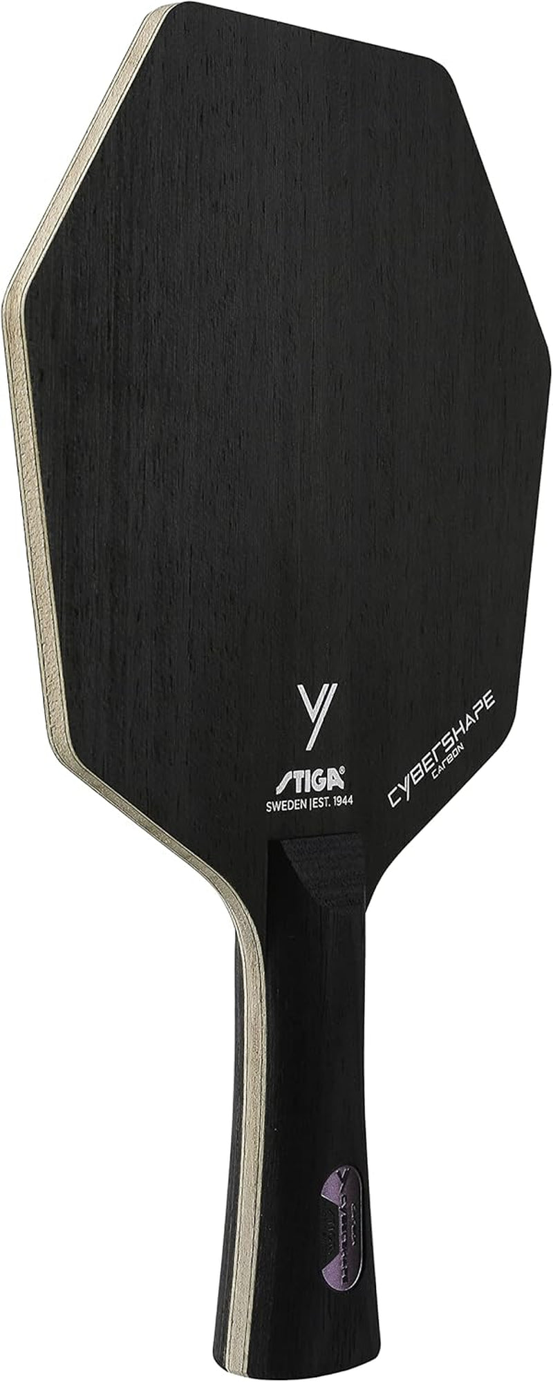 Cybershape Carbon Table Tennis Blade | Ping Pong Paddle - Unique Design for Larger Hitting Area & Increased Control - Competition Approved