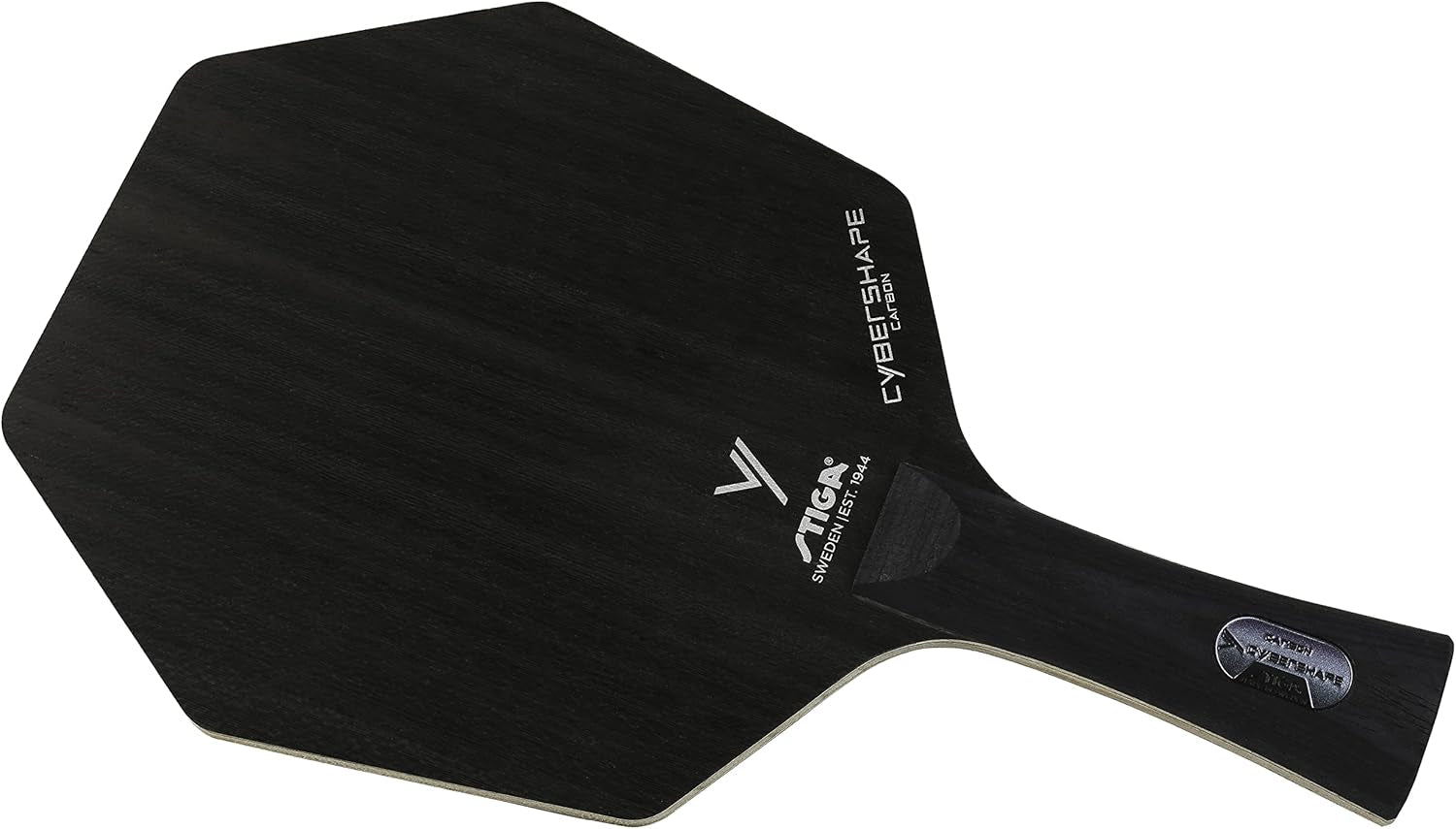 Cybershape Carbon Table Tennis Blade | Ping Pong Paddle - Unique Design for Larger Hitting Area & Increased Control - Competition Approved